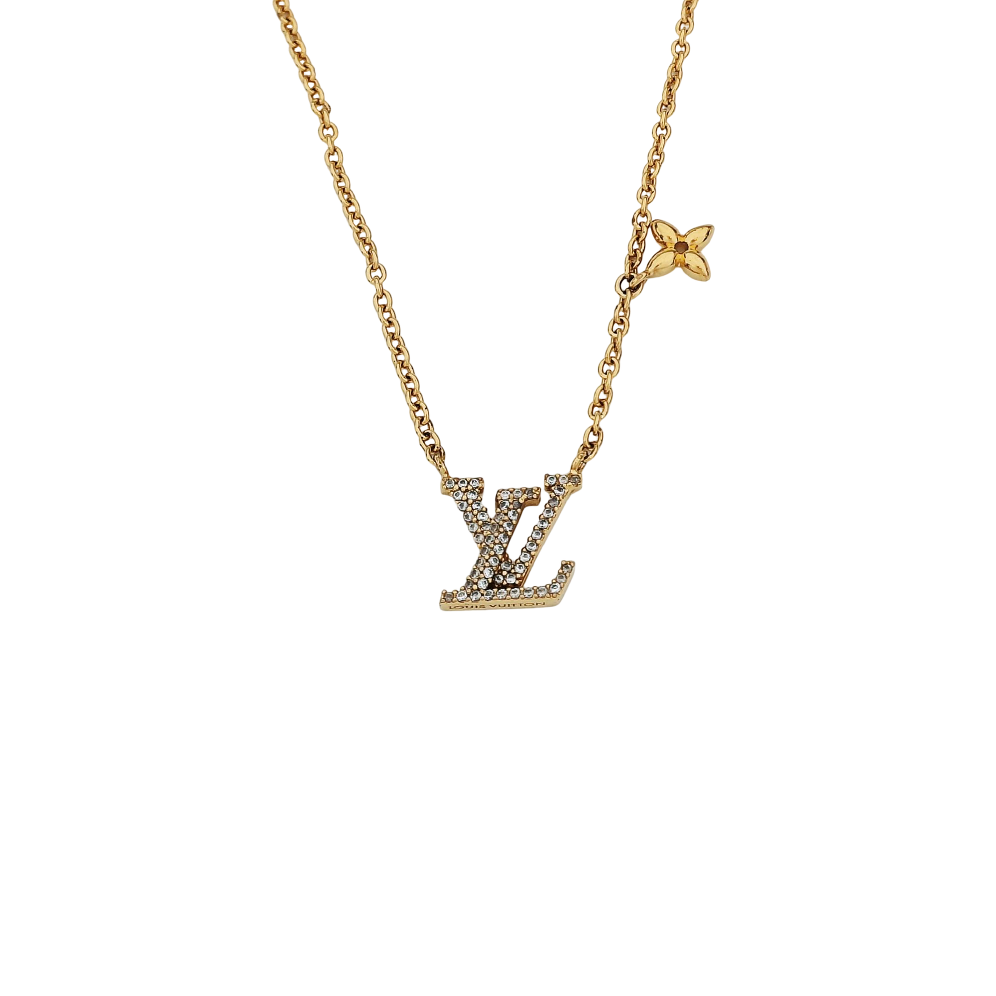 LV ICONIC Metal Gold Necklace