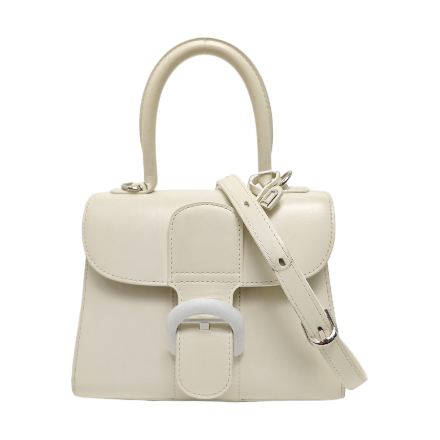 Brillant Mini Calfskin White