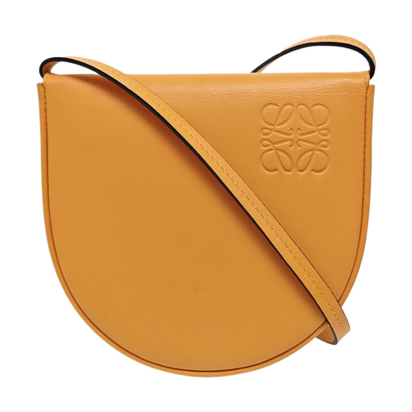 Heel Small Calfskin Orange
