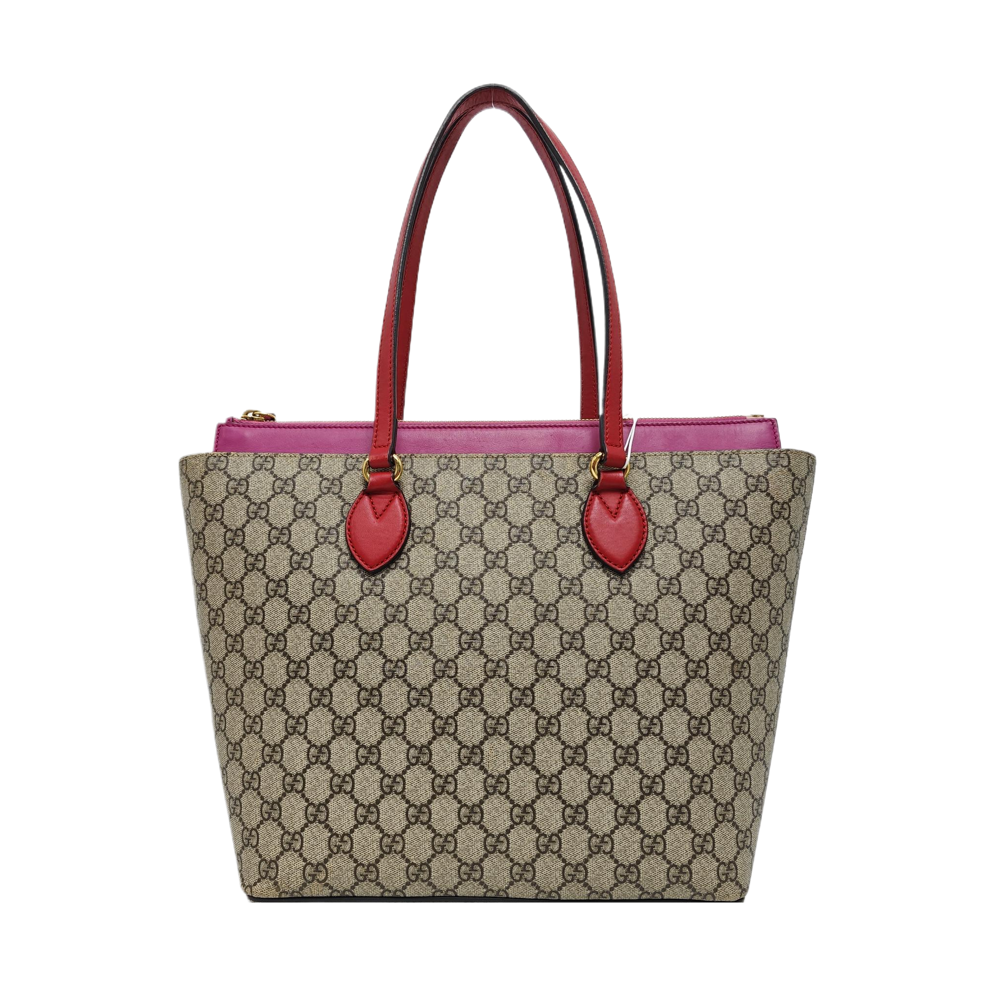 Monogram Coated Canvas Shoulder Bag Beige