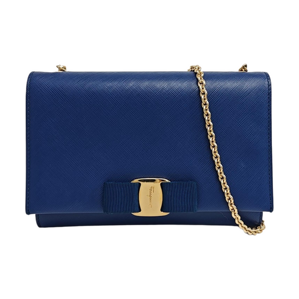 Ginny Calfskin Blue