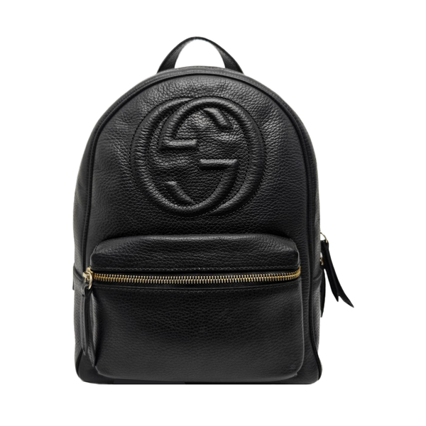 Calfskin Backpack Black