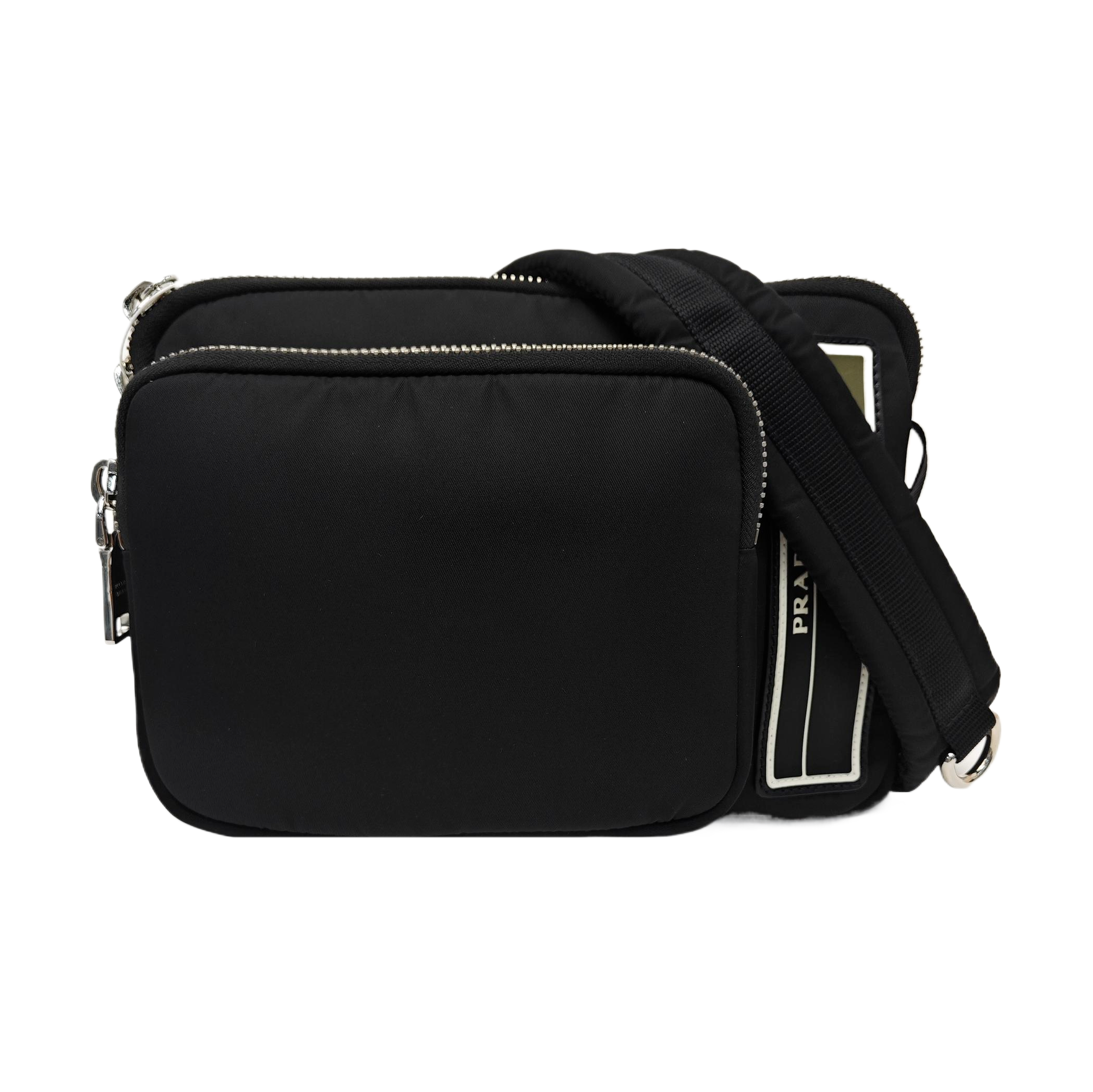 Nylon Shoulder Bag Black