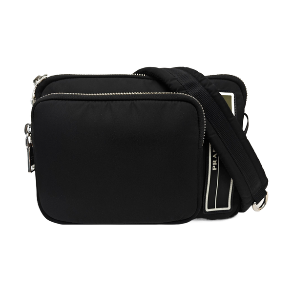 Nylon Shoulder Bag Black