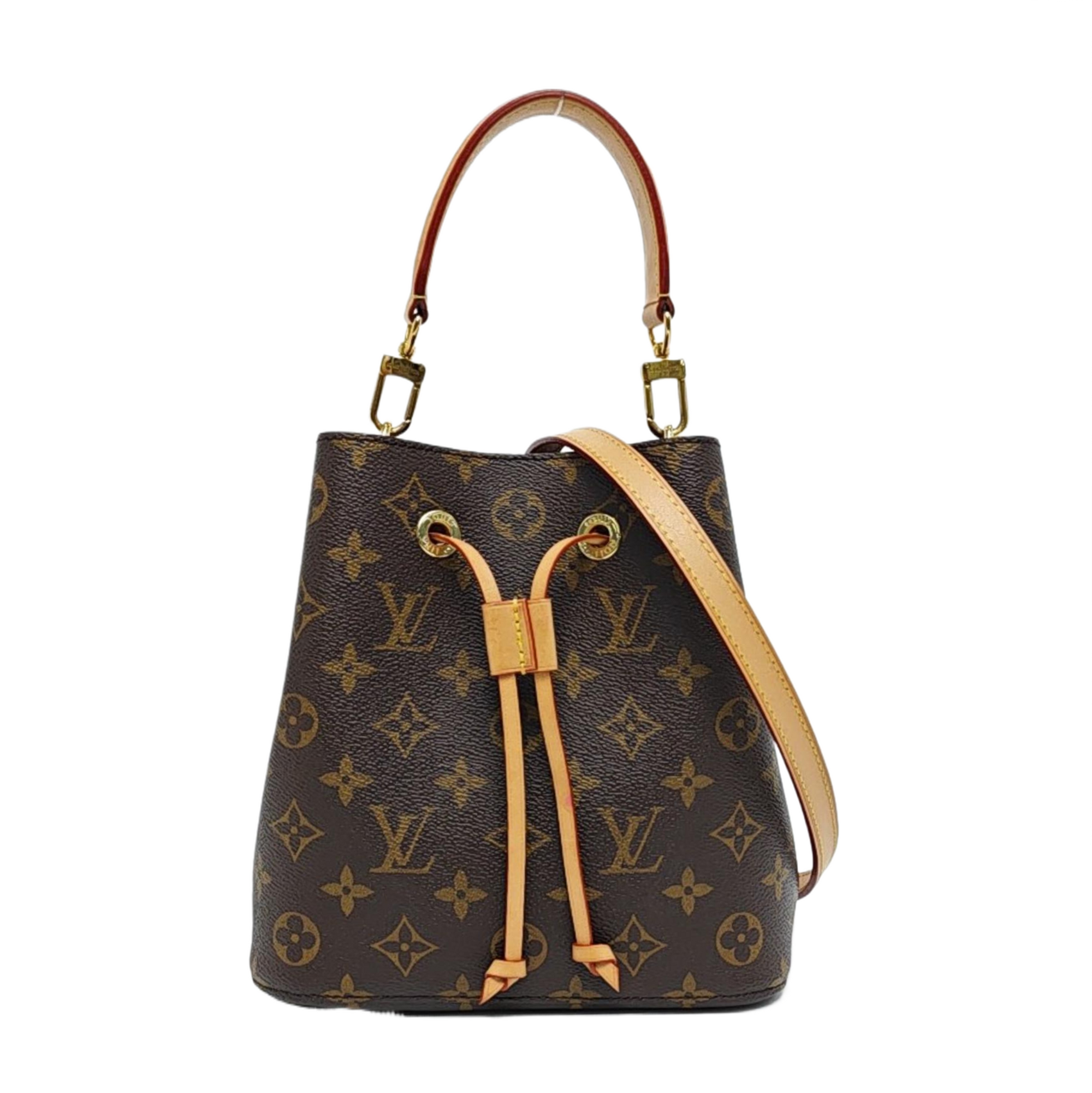 NÉONOÉ BB Monogram Coated Canvas Brown