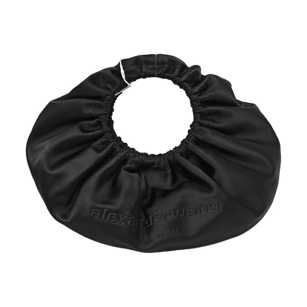 Fabric Top Handle Bag Small Black