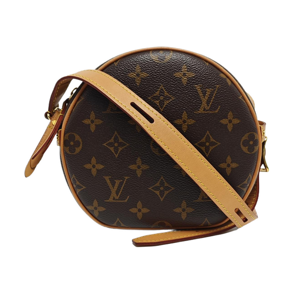 BOITE CHAPEAU PM Monogram Coated Canvas Brown