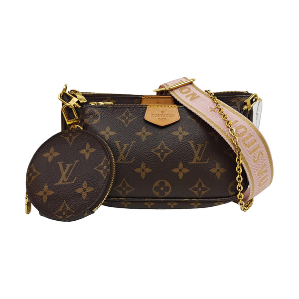 MULTI Monogram Coated Canvas Brown