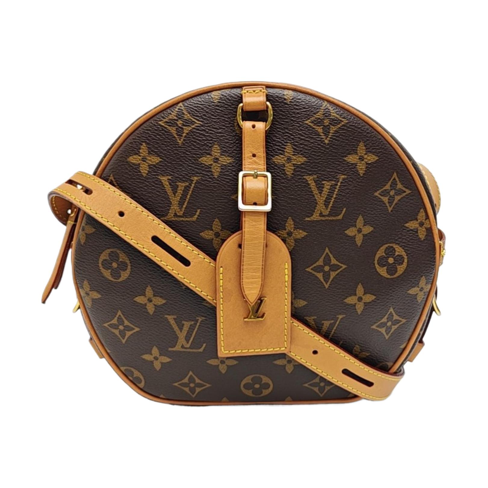 BOITE CHAPEAU MM Monogram Coated Canvas Brown