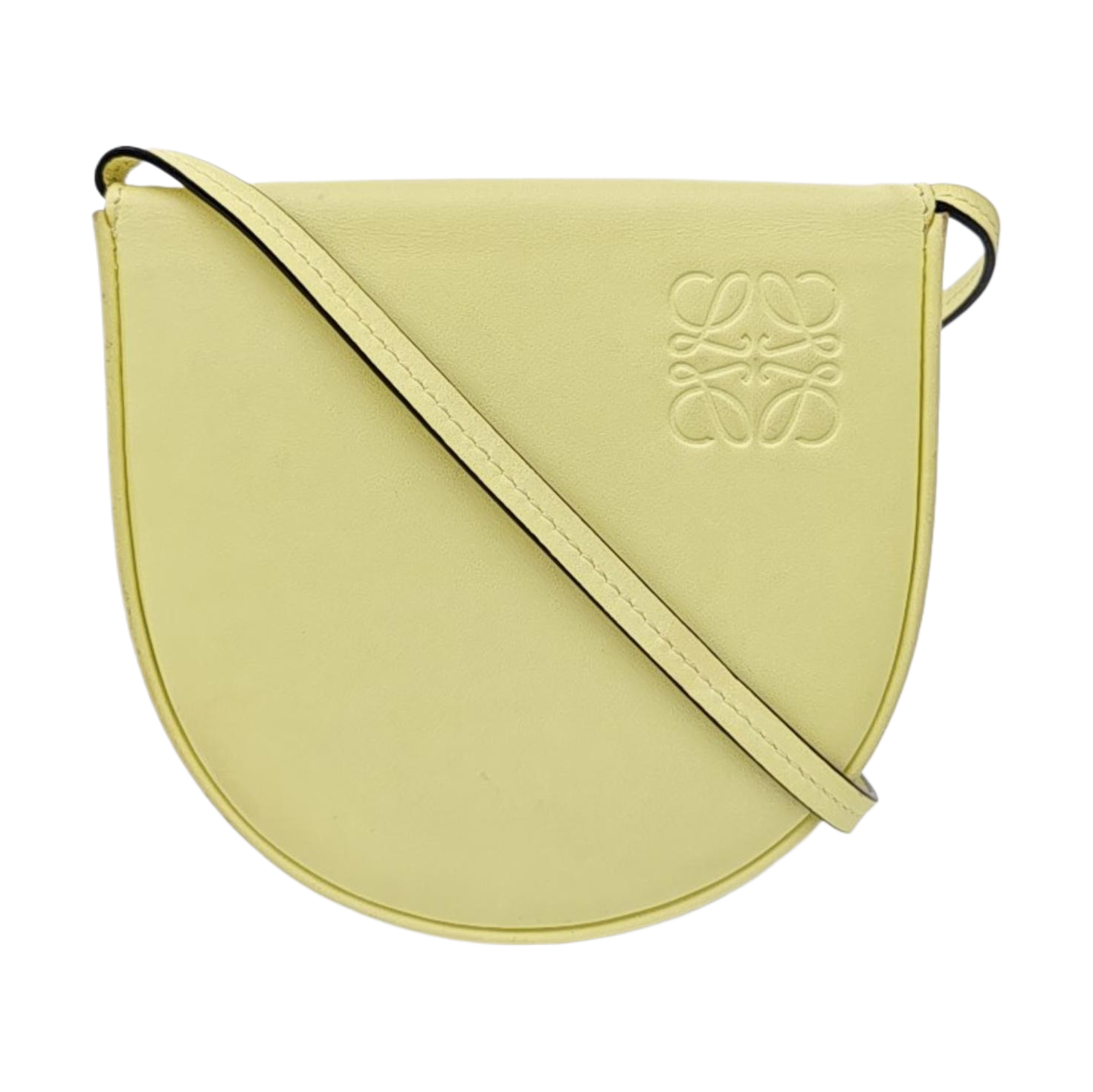Heel Small Calfskin Yellow