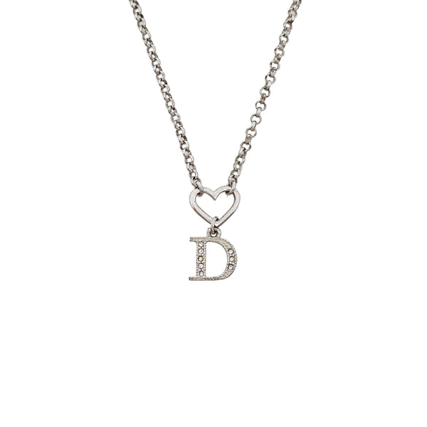 CD Swing Metal Silver Necklace