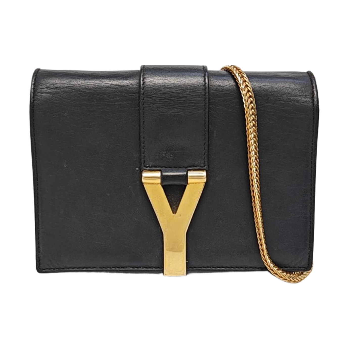 Calfskin Crossbody Bag Black
