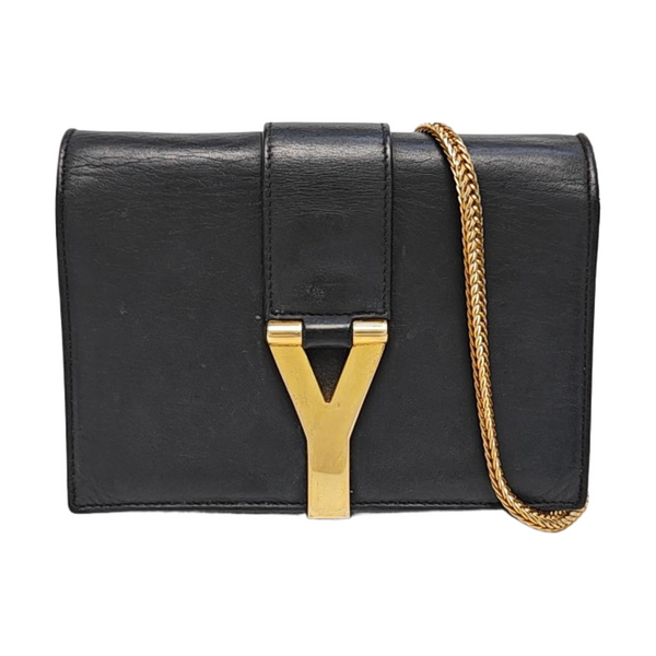 Calfskin Crossbody Bag Black