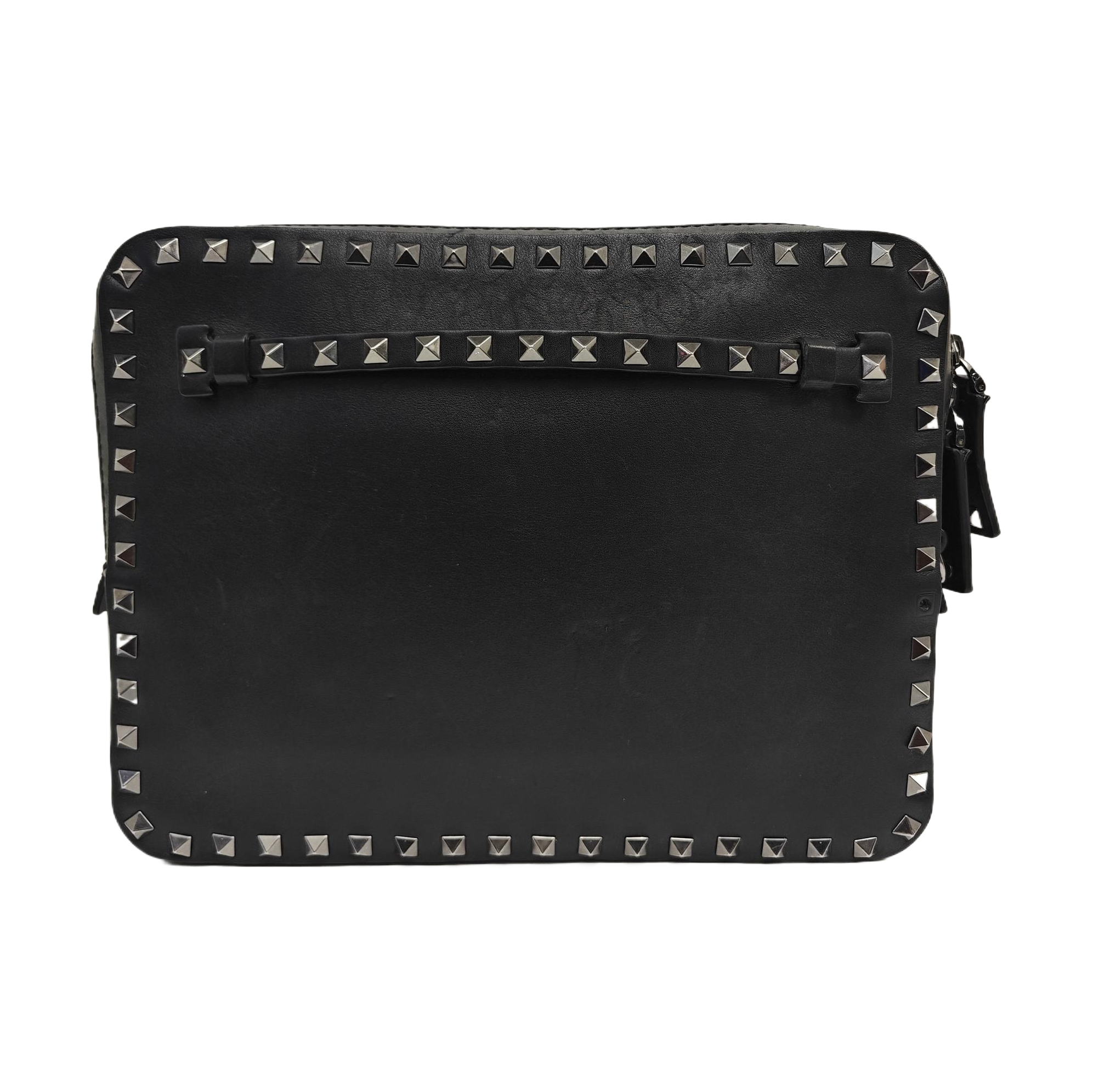 Calfskin Clutch Black