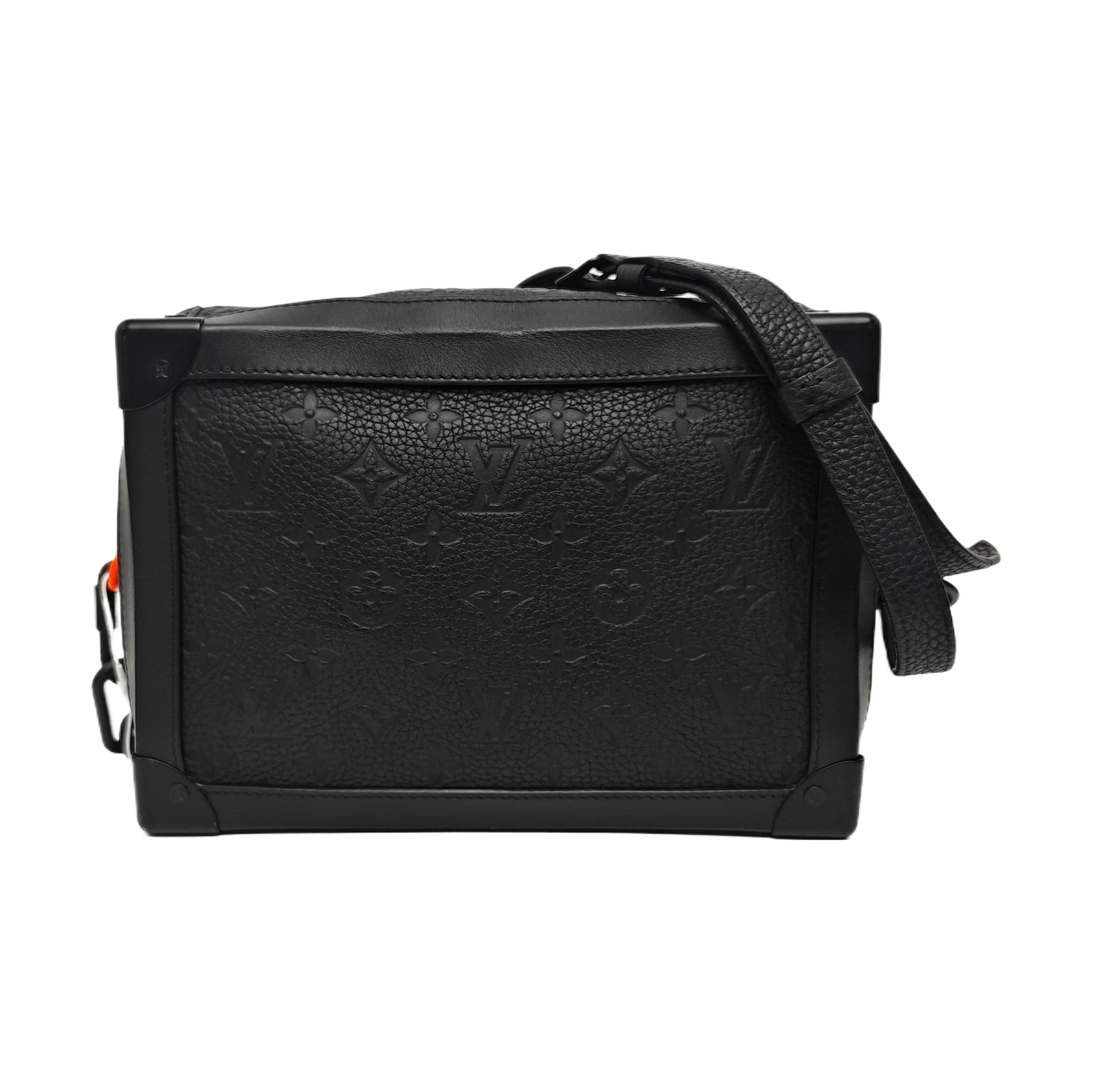 SOFT TRUNK Monogram Calfskin Black