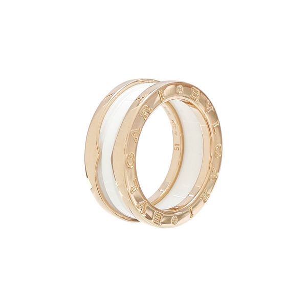 B.ZERO1 18k Rose Gold Ring EU 51