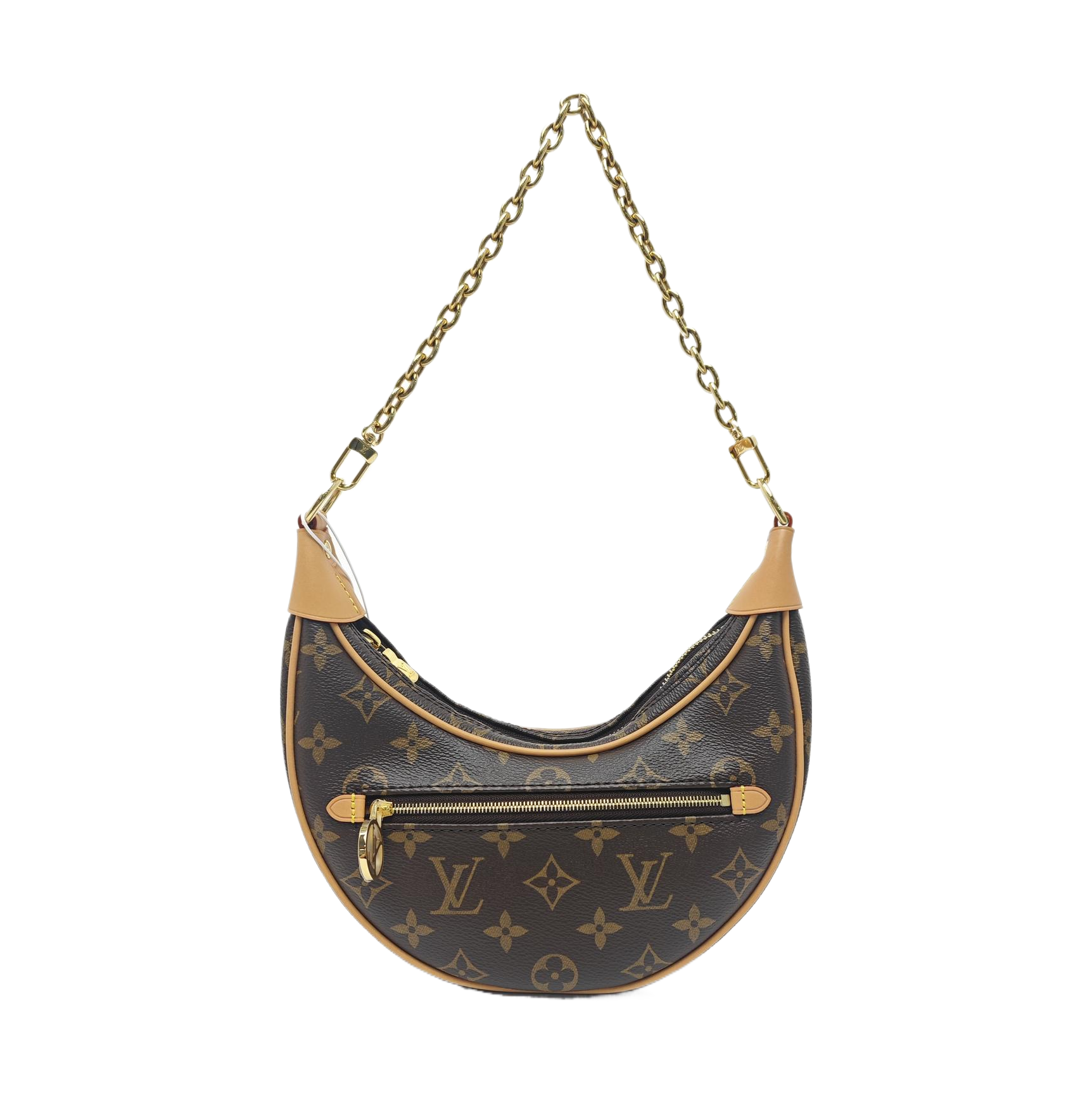 LOOP Monogram Coated Canvas Brown