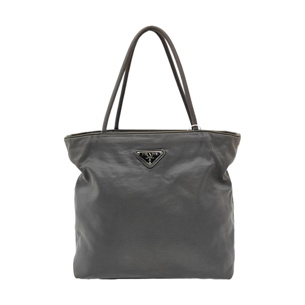 Nylon Tote Bag Gray