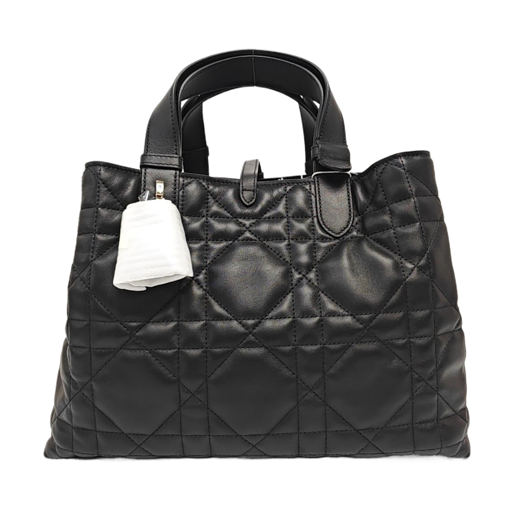 Toujours Medium Cannage Calfskin Black