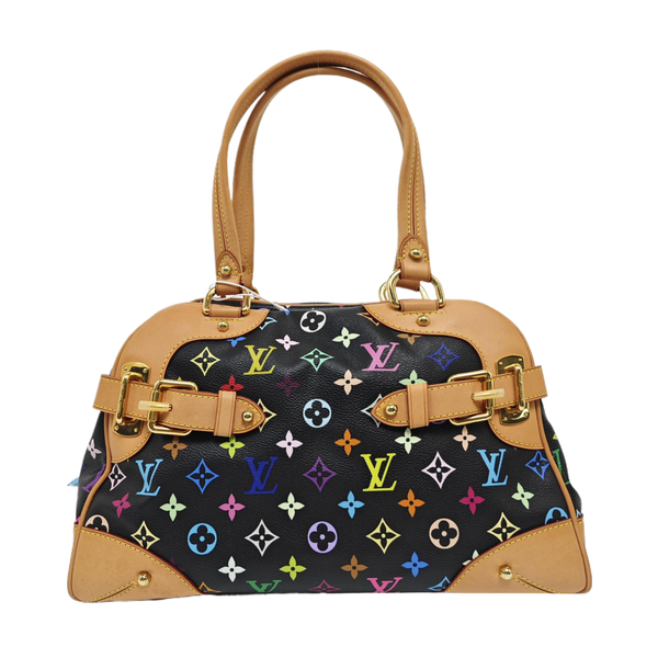 LV × TM CLAUDIA Monogram Coated Canvas Black