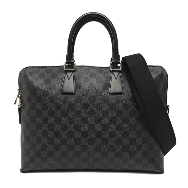 PORTE-DOCUMENTS Damier Graphite Coated Canvas Gray