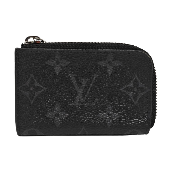 ZIPPY Monogram Coated Canvas Black Wallet