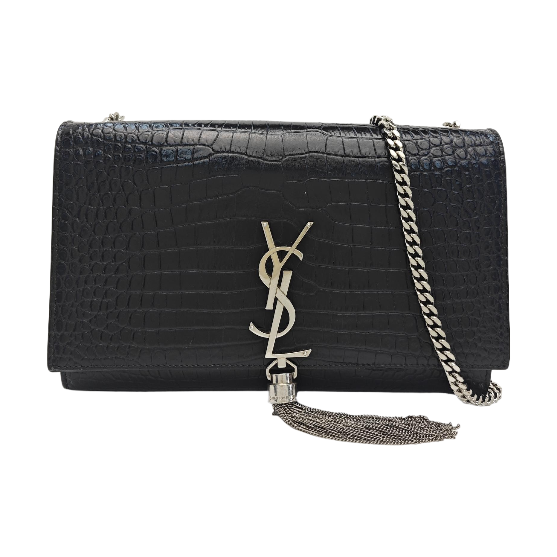 KATE Medium Calfskin Black