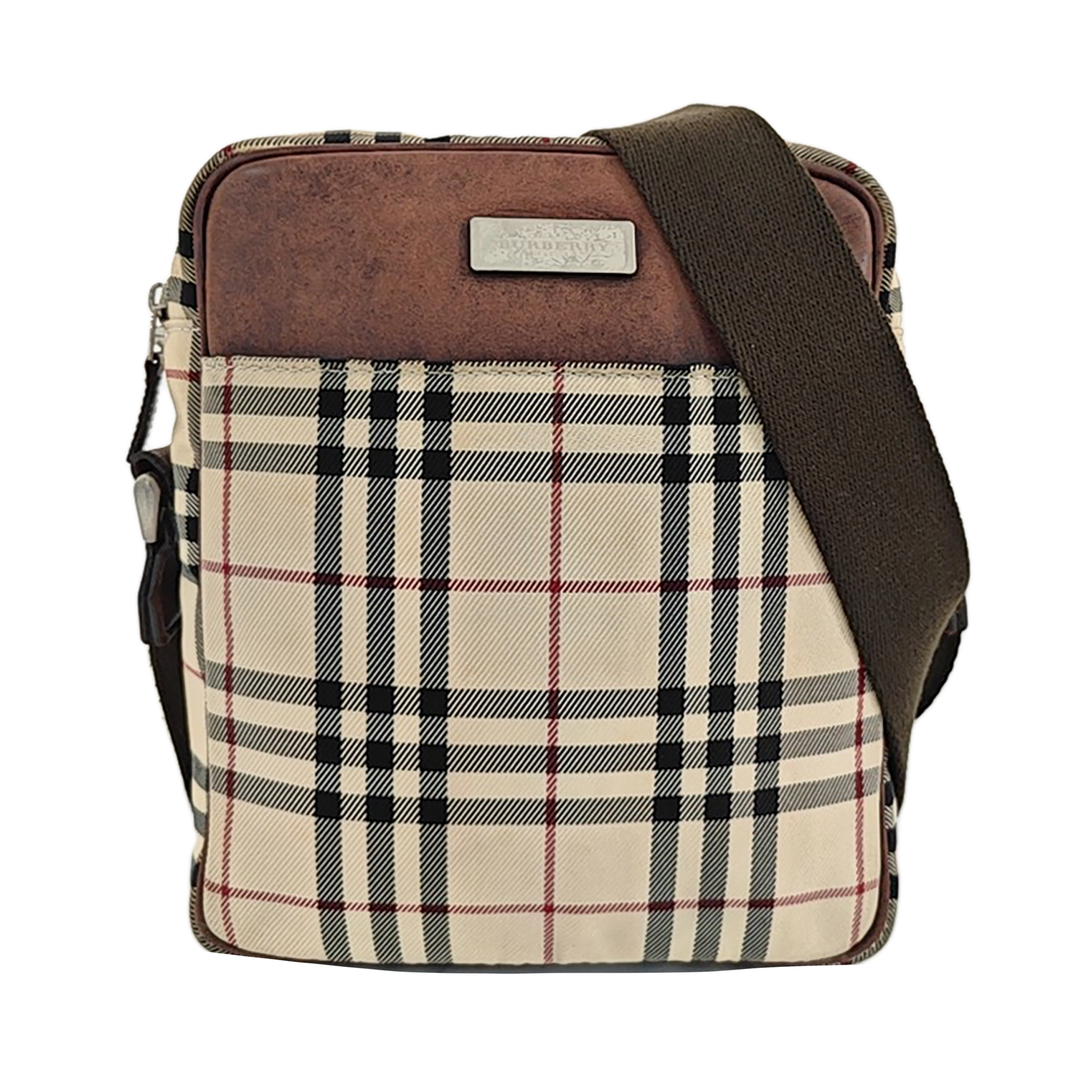 Canvas Shoulder Bag Brown