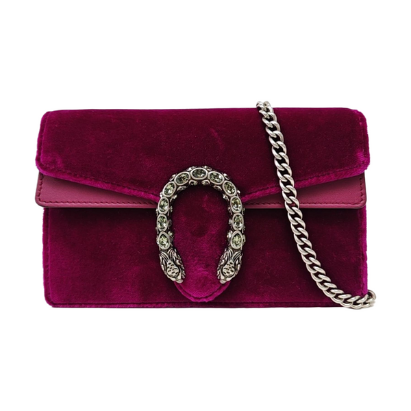 Dionysus Super Mini Velvet Red