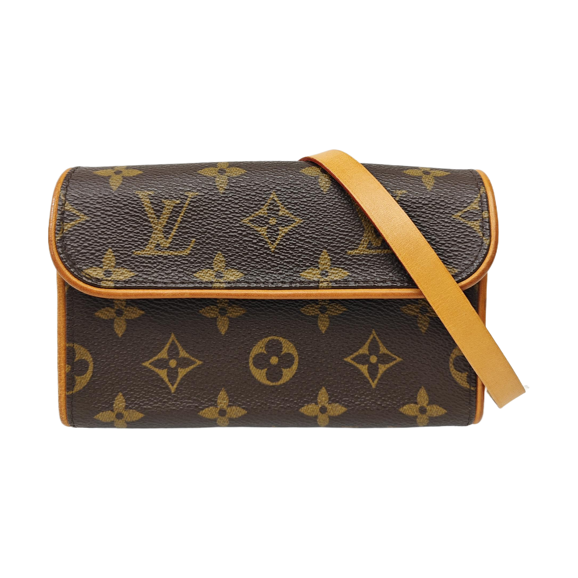 Monogram Coated Canvas Belt Bag Brown