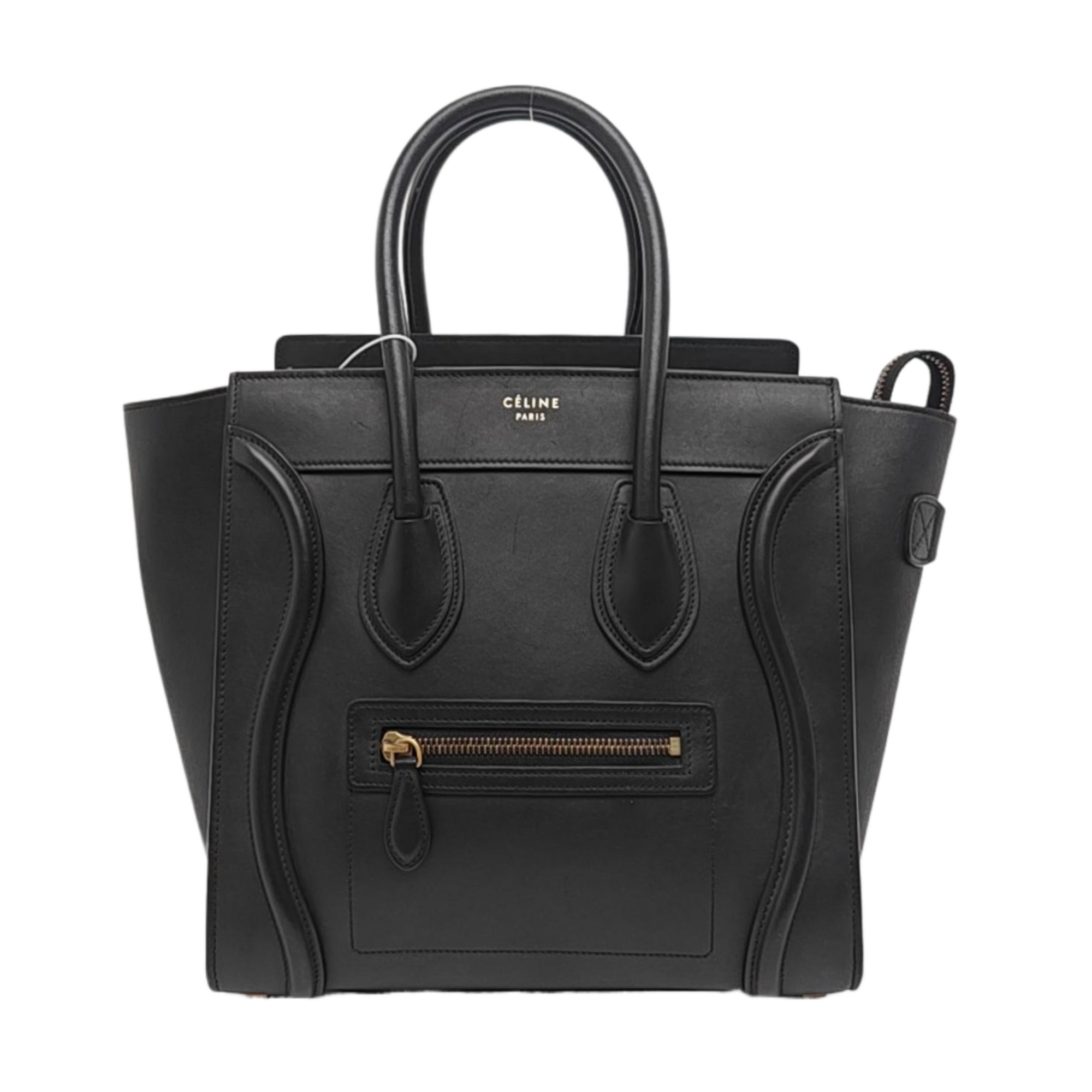 LUGGAGE Micro Calfskin Black