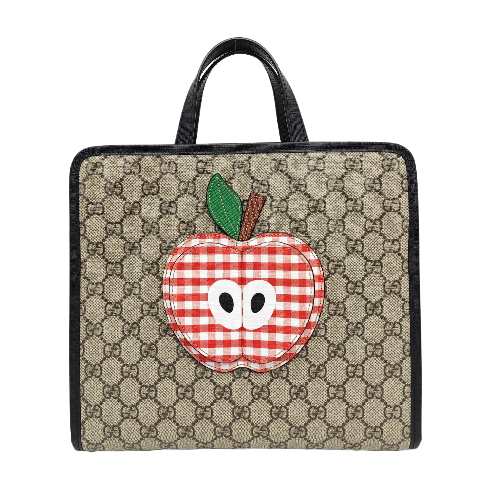 Children’s GG Bucket Monogram Coated Canvas Beige