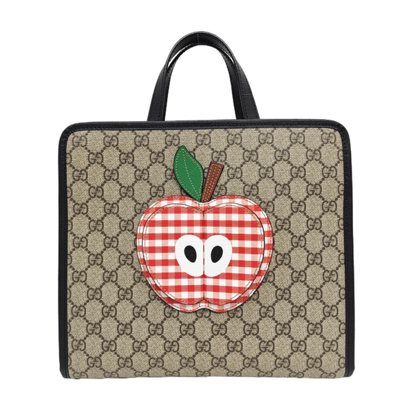 Children’s GG Bucket Monogram Coated Canvas Beige