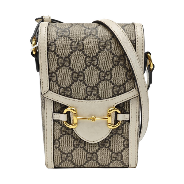 Horsebit 1955 Mini Coated Canvas Beige