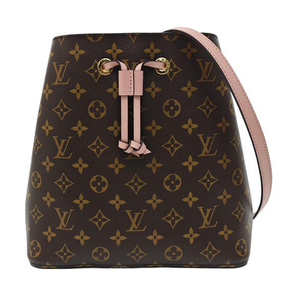 NÉONOÉ MM Monogram Coated Canvas Brown