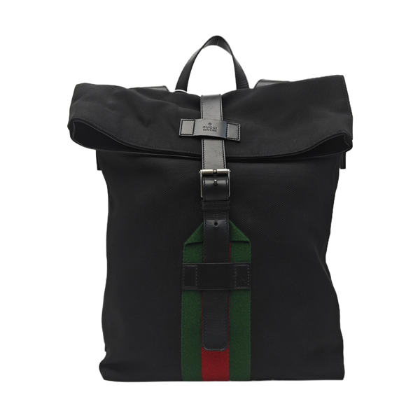 Fabric Backpack Black