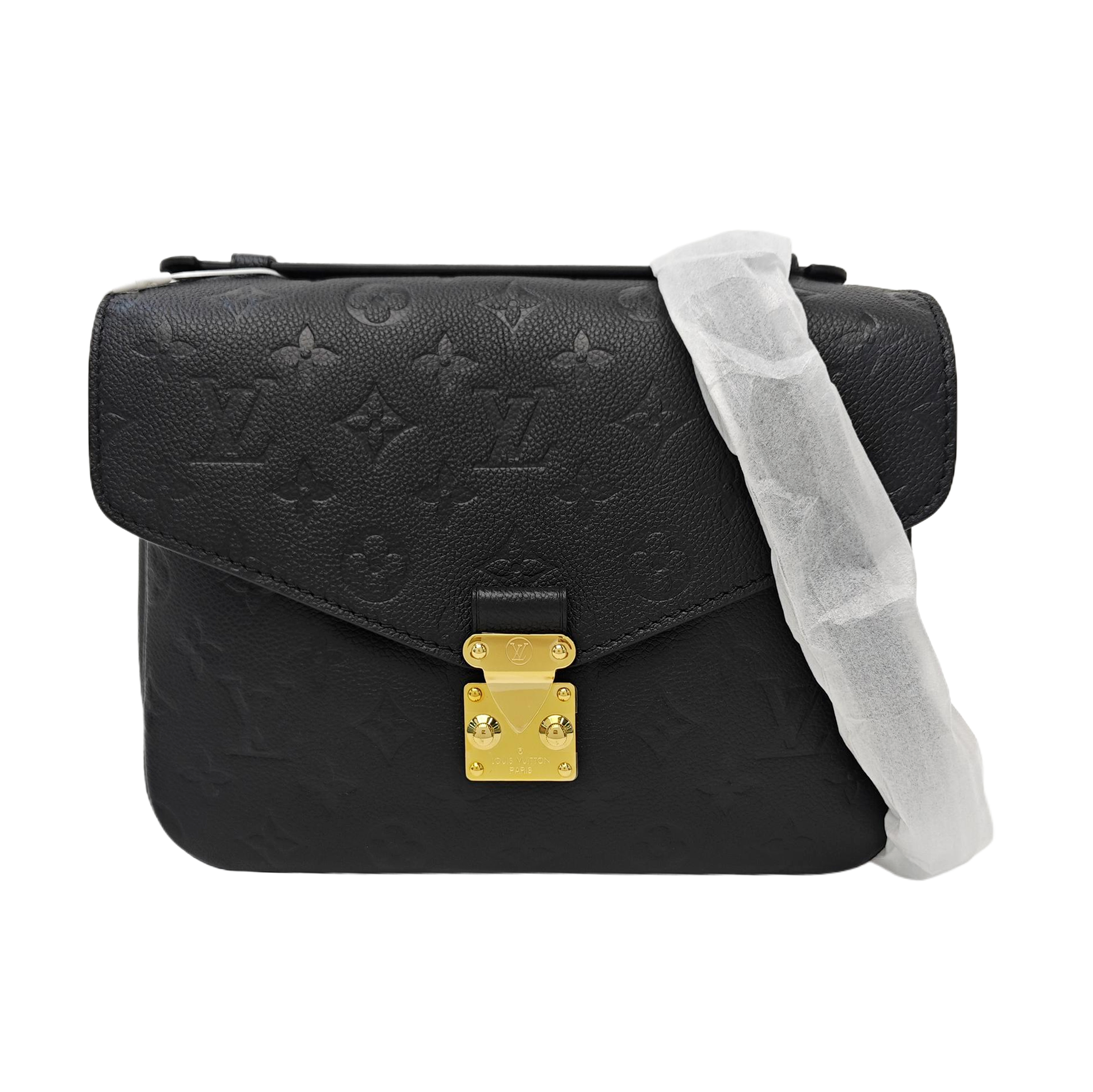 MÉTIS MM Monogram Calfskin Black