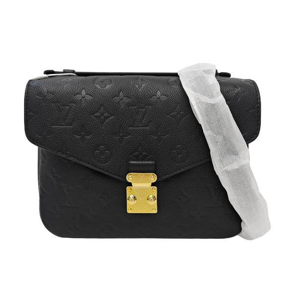 MÉTIS MM Monogram Calfskin Black
