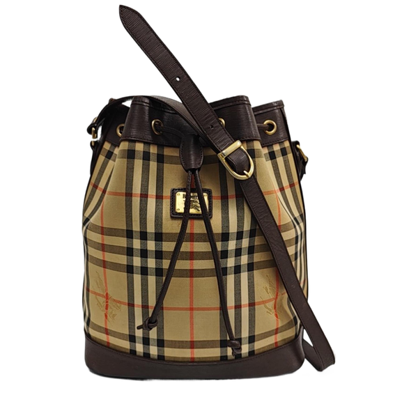 Canvas Bucket Bag Beige