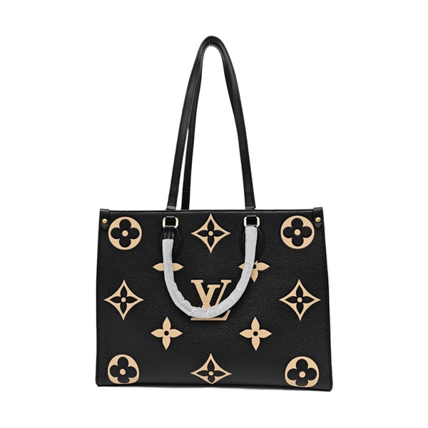 ONTHEGO MM Monogram Calfskin Black