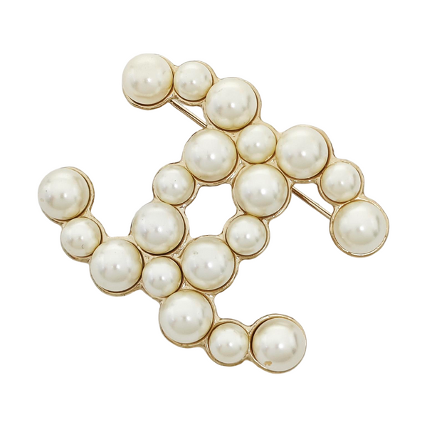 Vintage Metal Gold Brooch