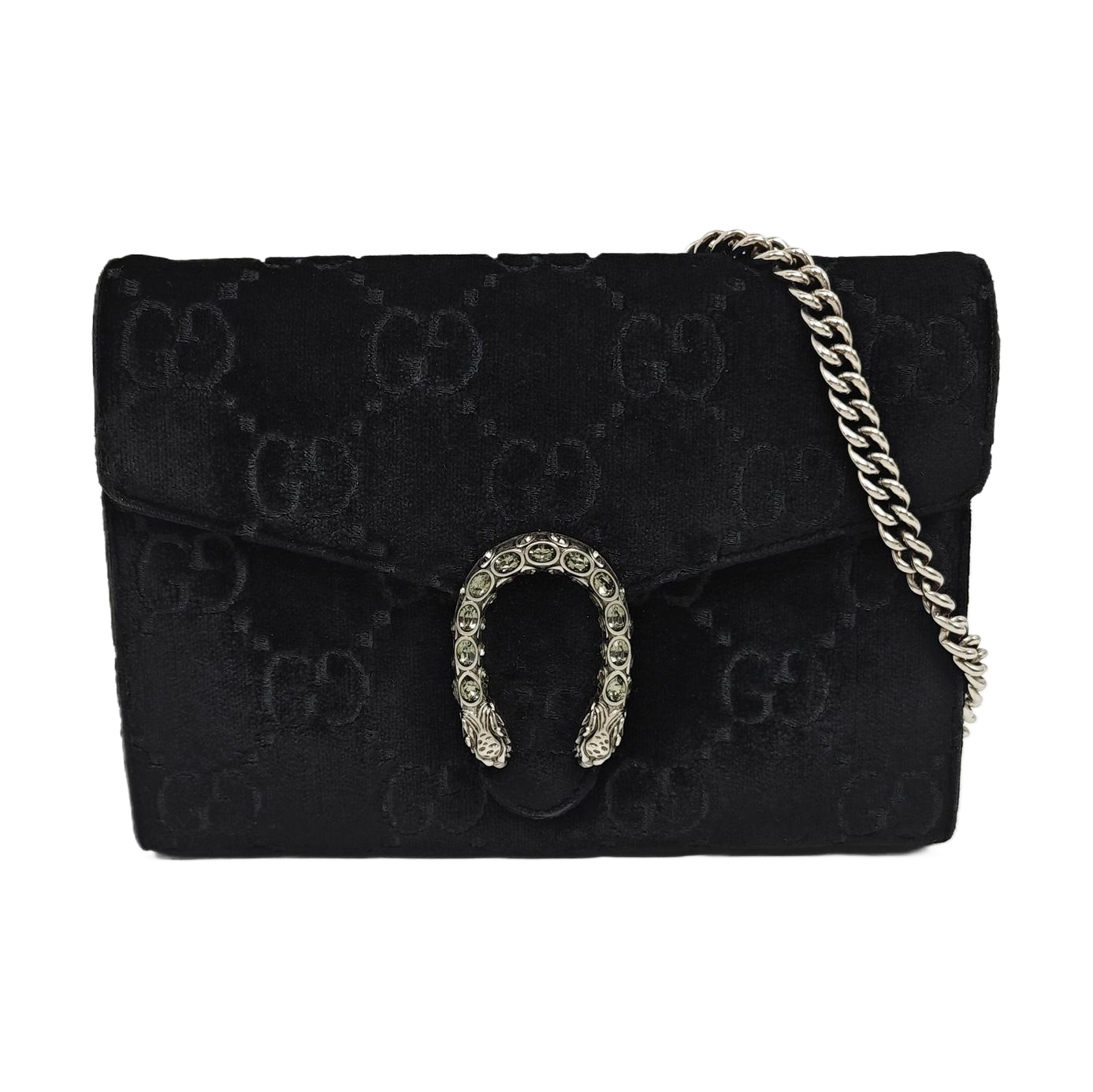 Dionysus Mini Monogram Velvet Black