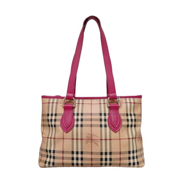 Nova Check Coated Canvas Brown