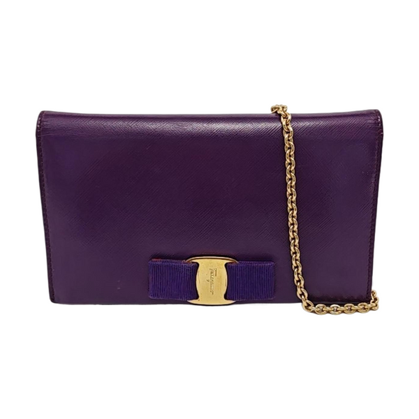 Ginny Small Calfskin Purple