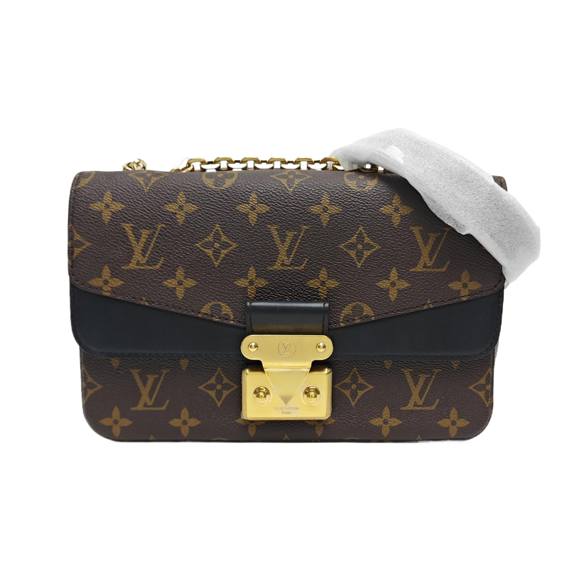 MARCEAU Monogram Coated Canvas Brown