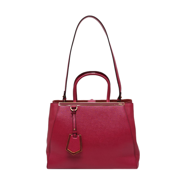 2 Jours Medium Calfskin Purple