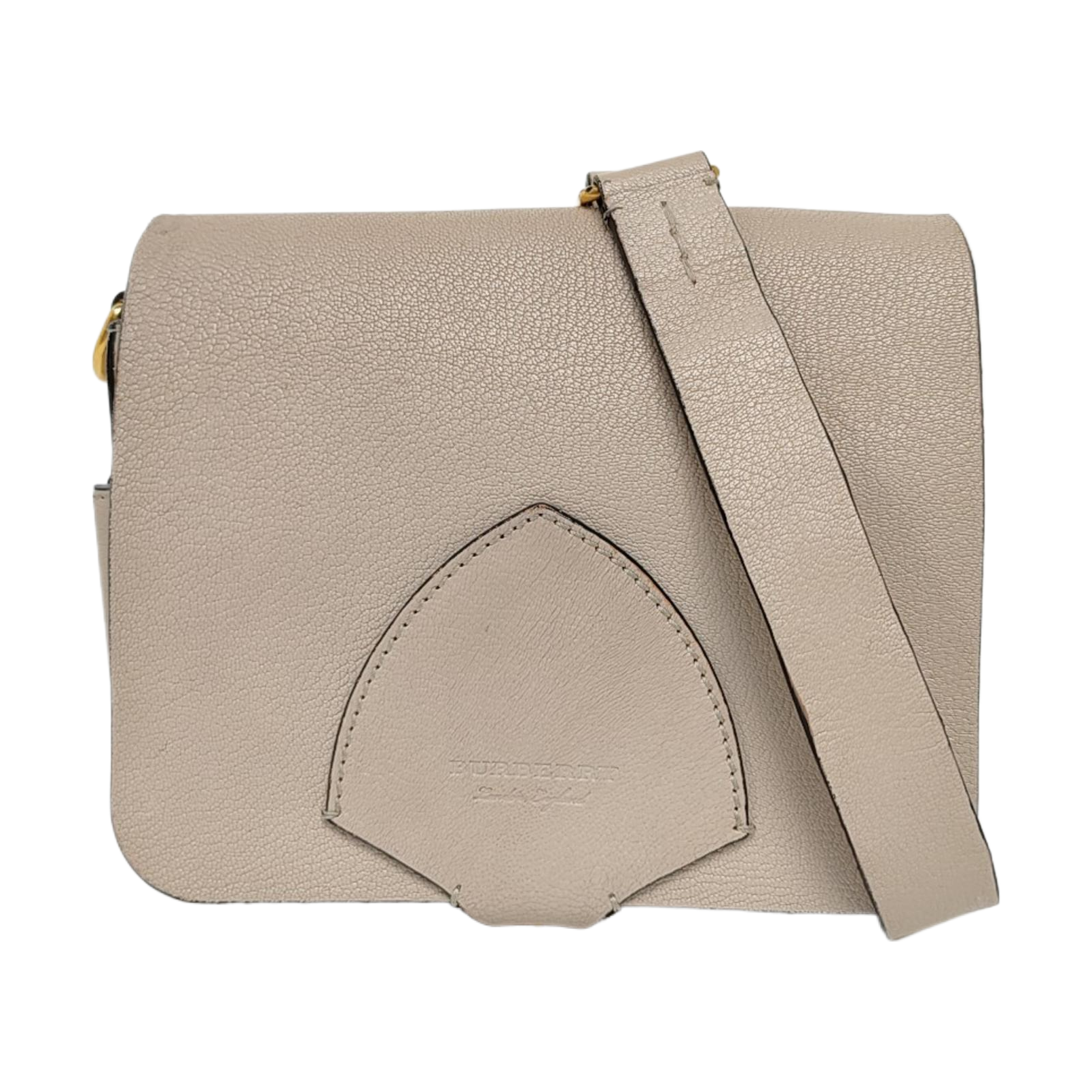Square Stone Calfskin Beige