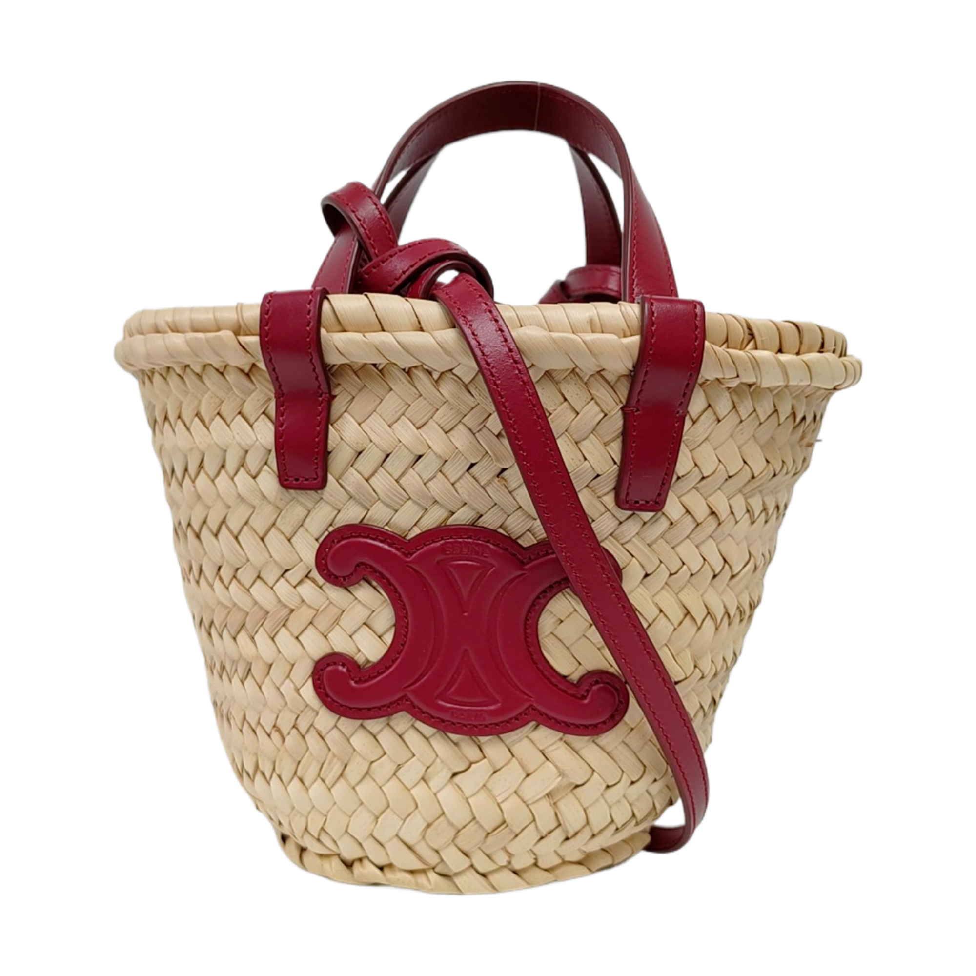 Straw Tote Bag Beige