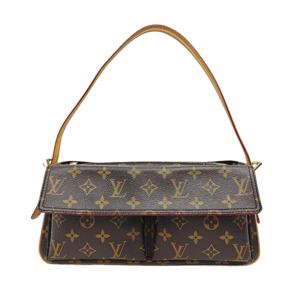 VIVA CITE Monogram Coated Canvas Brown