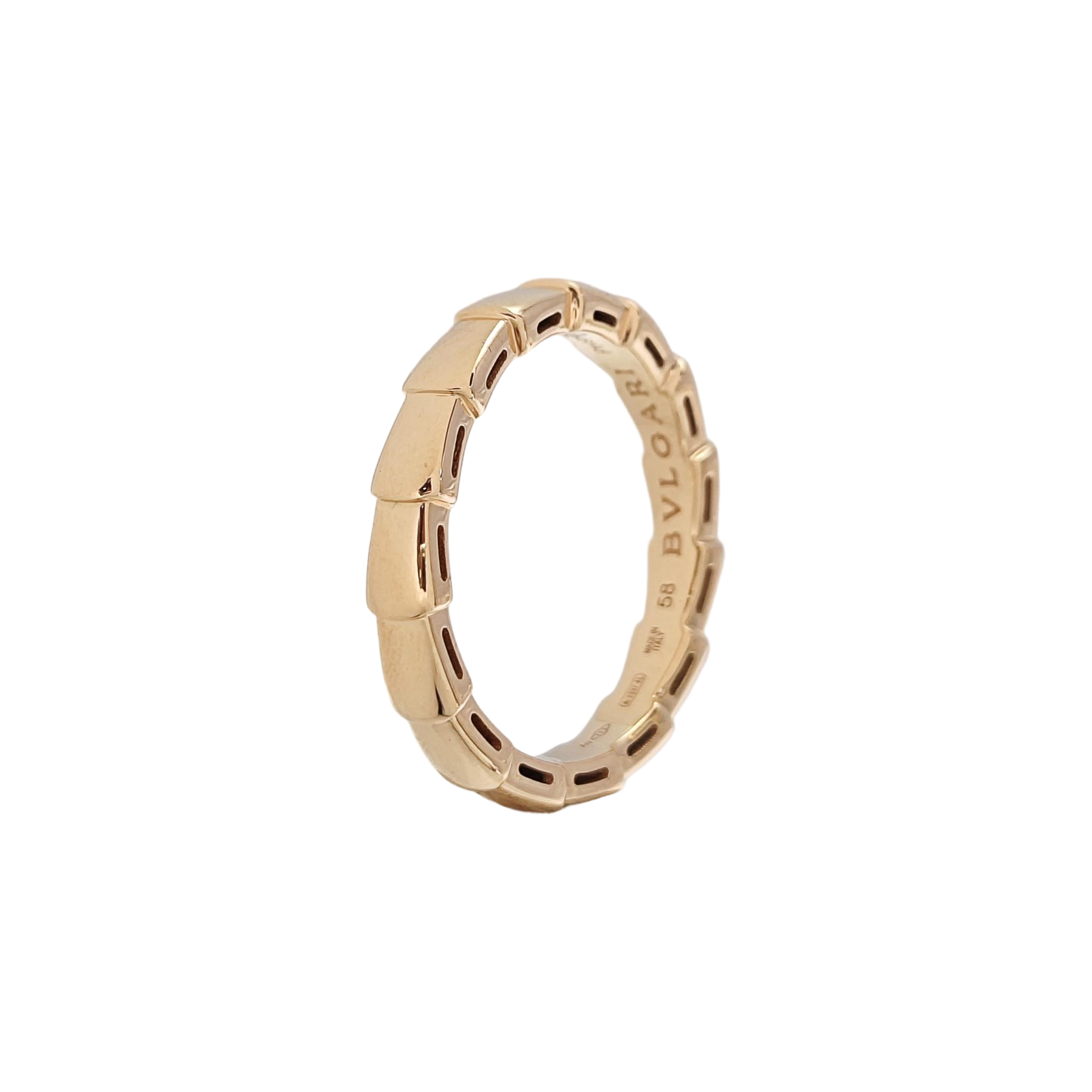SERPENTI 18k Rose Gold Ring EU 58